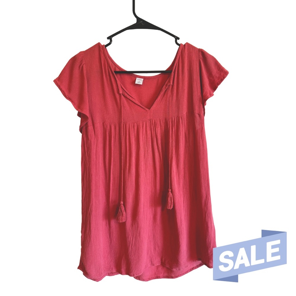 Old Navy Tassel Blouse